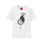 Banksy T‑Shirt — Grim Reaper Clock Graphic Tee (Smiley Mask)