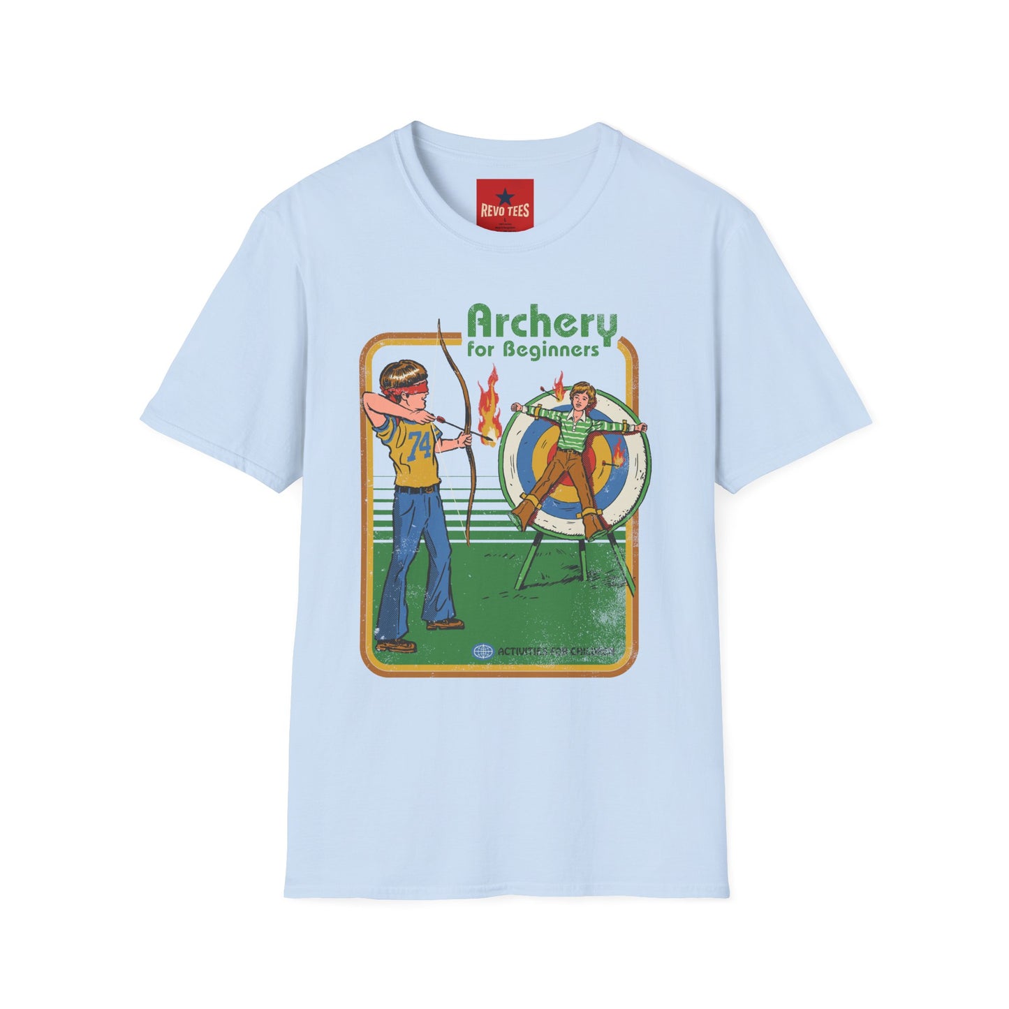 Archery for Beginners T-Shirt — Retro Kids' Archery Practice Graphic Tee