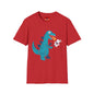 Dino vs. Astronaut Graphic T-Shirt — Cute Cartoon Monster Tee