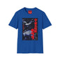 T-Shirt — Retro Japanese Kaiju Graphic Tee (Red Kanji ‘宇宙大怪獣’ / Gaira)