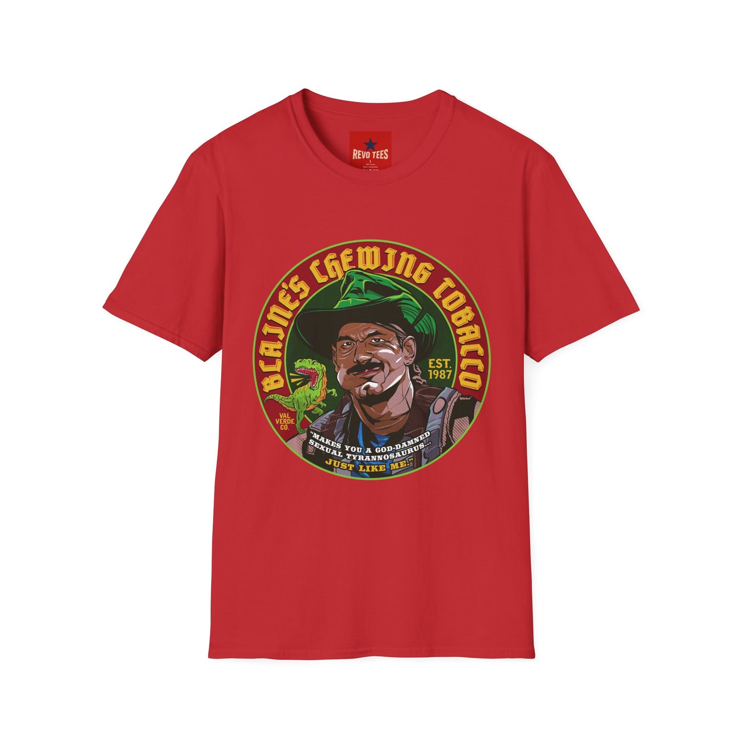 Vintage Cigarette Tobacco Graphic T-Shirt — Retro Smoker Logo Tee