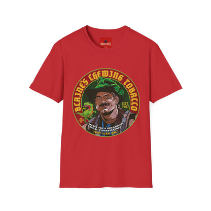 Vintage Cigarette Tobacco Graphic T-Shirt — Retro Smoker Logo Tee