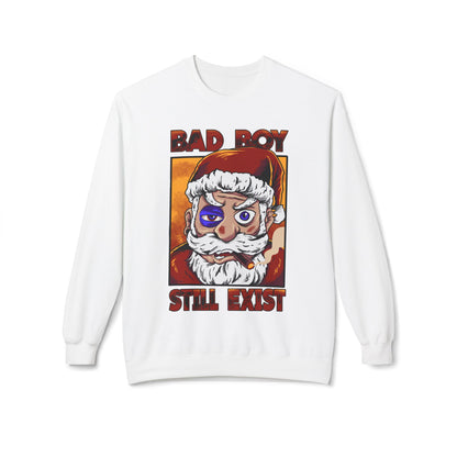 Bad Boy Santa — 'Bad Boy Still Exist' Christmas Crewneck Sweatshirt