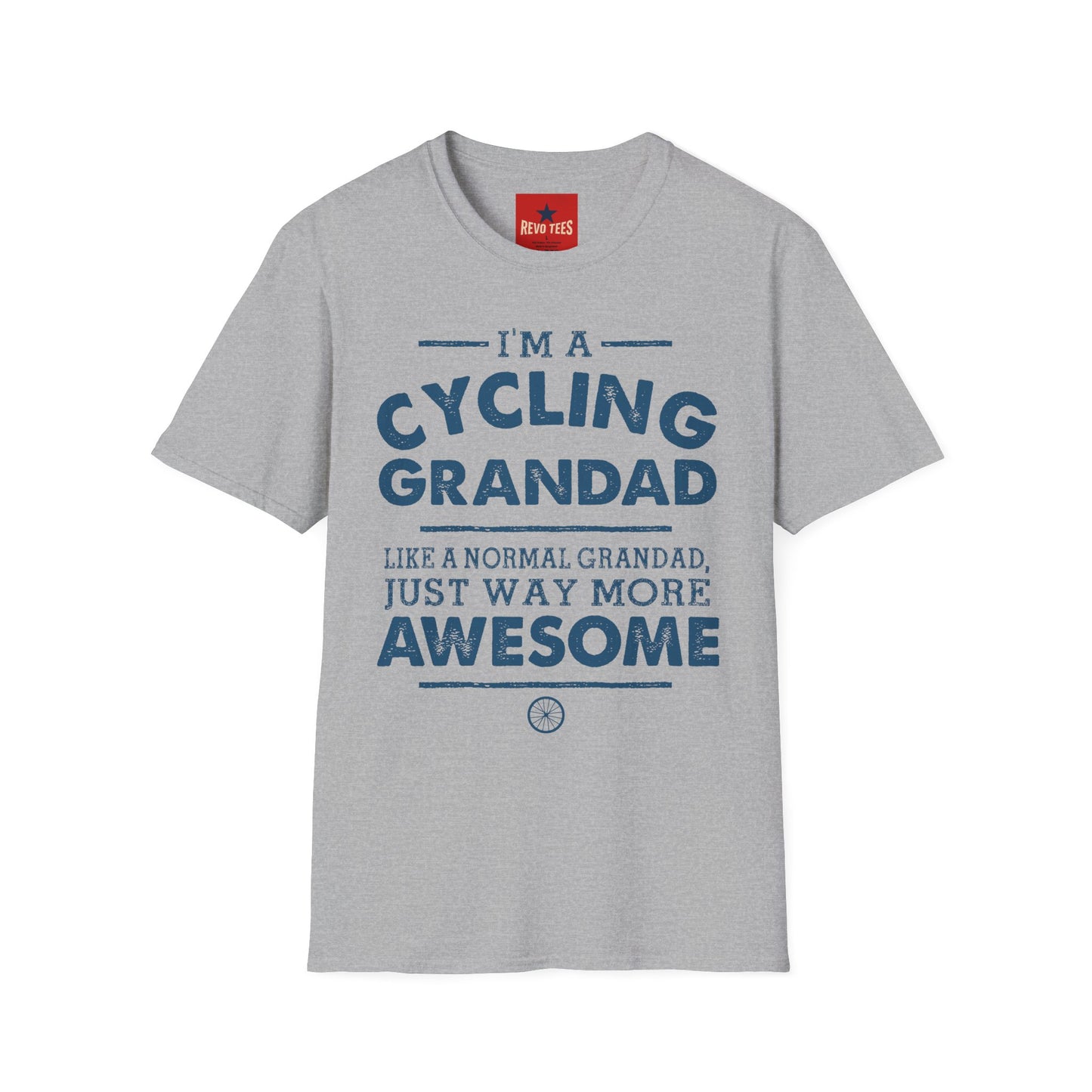 Cycling Grandad T‑Shirt — "I'm a Cycling Grandad" Funny Gift for Grandpa