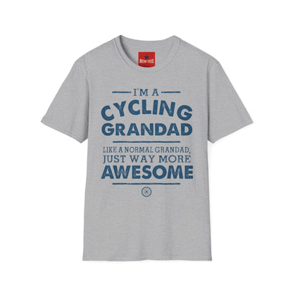 Cycling Grandad T‑Shirt — "I'm a Cycling Grandad" Funny Gift for Grandpa