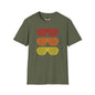 Revotees Retro Shutter Shades Gradient Graphic T-Shirt - alternate view 6