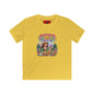 Kids Tee — "Wildflower Adventure Club" Cute Forest Animals Graphic