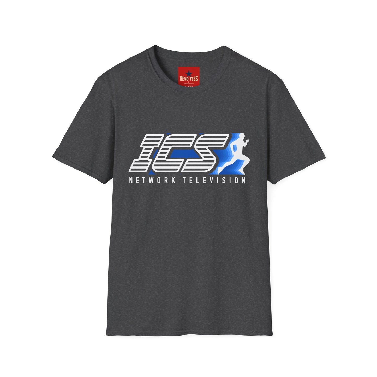 ICS Network Television T-Shirt — Vintage Broadcast Logo Tee