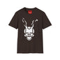 Frank Rabbit Skull T-Shirt — Surreal Horror Bunny Graphic Tee