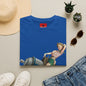 Banksy Pin-Up Cowgirl T-Shirt — Retro Pinup Girl Riding Soda Can Vintage Tee
