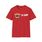 Retro Pixel Gamer T-Shirt — "1-UP" Video Game Tee