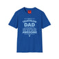 Triathlon Dad T-Shirt — "I'm a Triathlon Dad Like a Normal Dad, Just Way More Awesome"