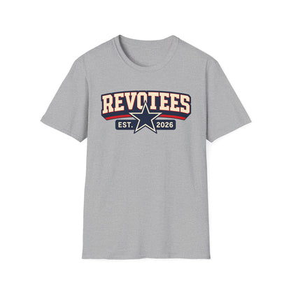 REVOTEES EST. 2026 Varsity T-Shirt