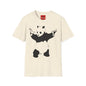 Banksy Panda Bat T-Shirt — Cute Gothic Panda Graphic Tee