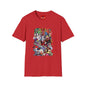 Cartoon Monster Collage T-Shirt