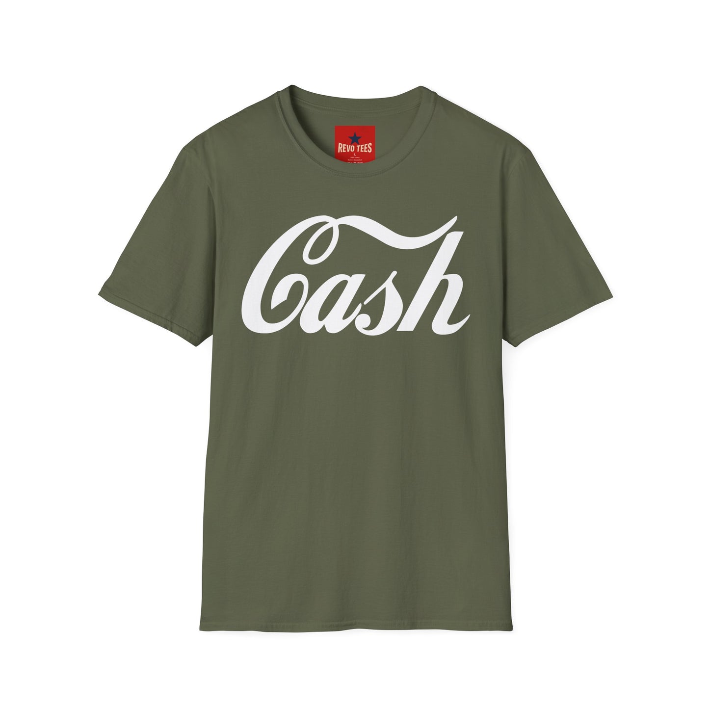 Cash As Work By Jack White - Softstyle T-Shirt