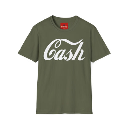 Cash As Work By Jack White - Softstyle T-Shirt