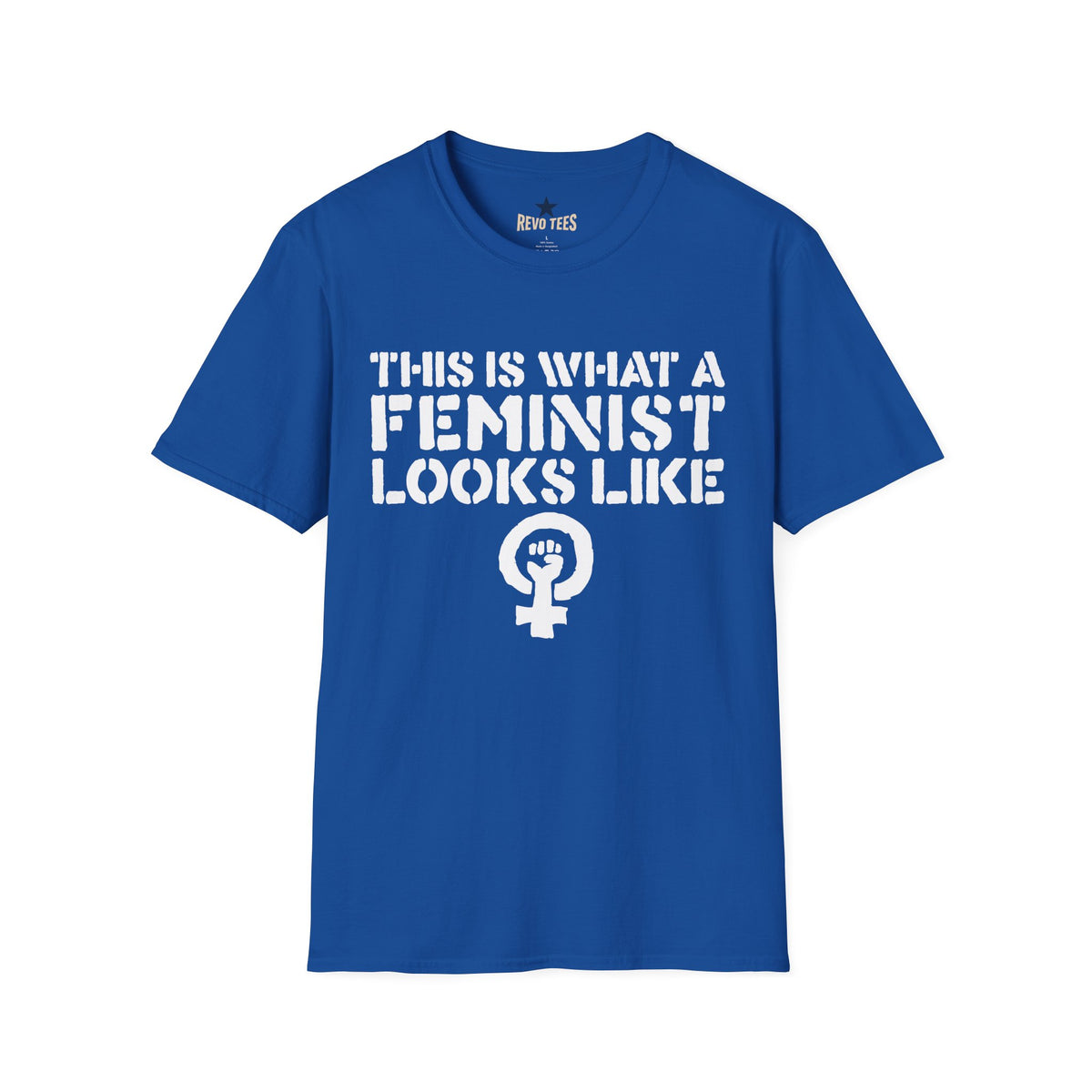 Revotees Feminism Unisex Softstyle T-Shirt - alternate view 3