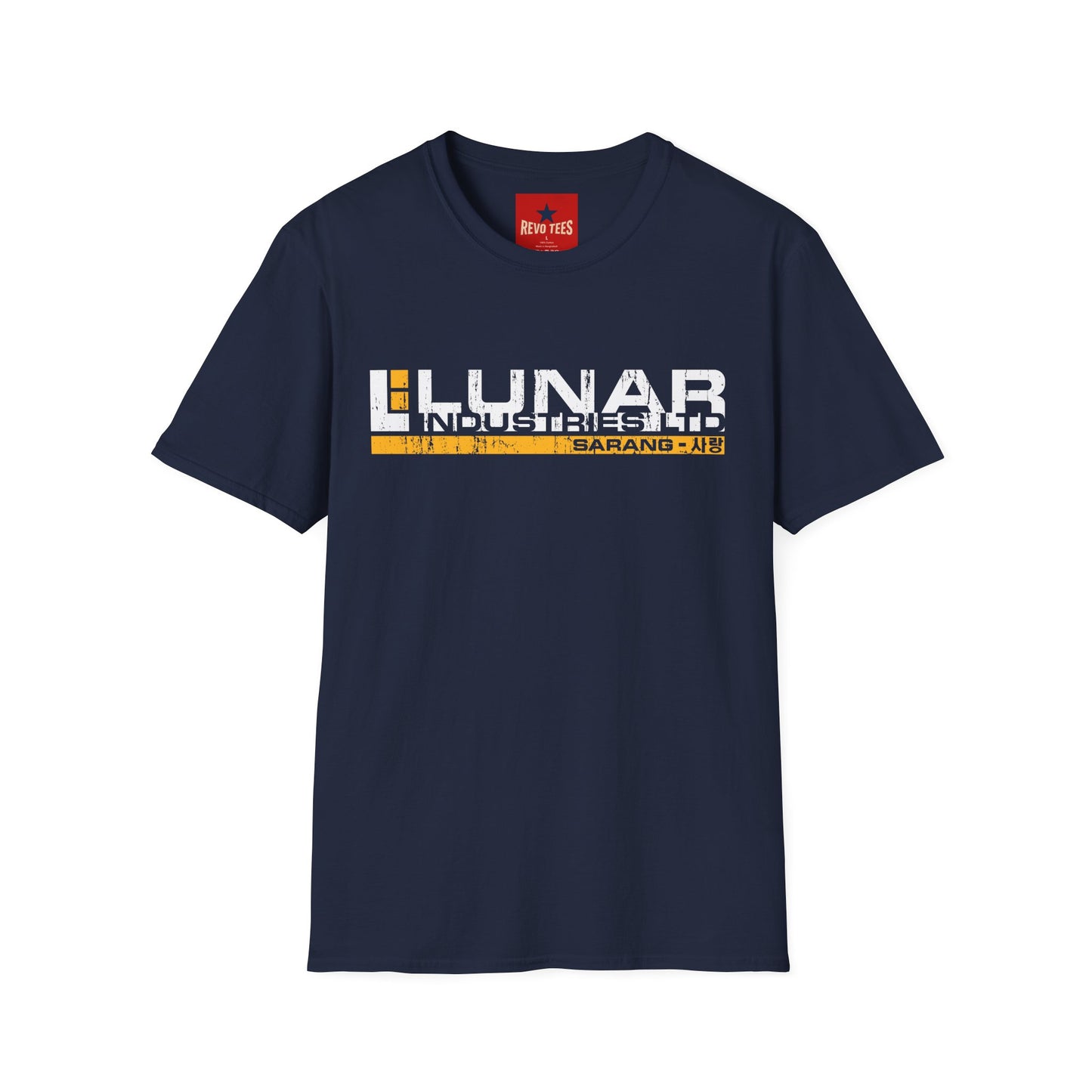 Lunar Industries Logo T-Shirt — Retro Sci‑Fi Graphic Tee