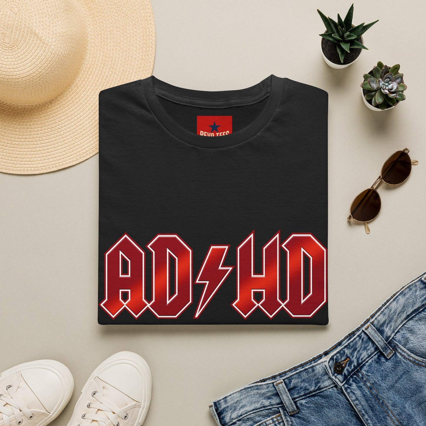 ADHD - Funny Unisex Softstyle T-Shirt