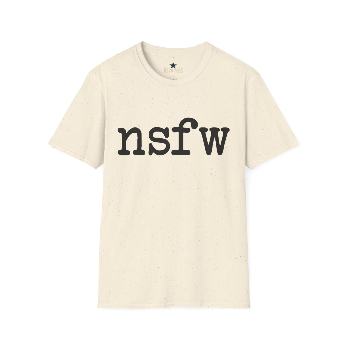 Revotees Nsfw Graphic Bold Minimalist Statement Shirt T-Shirt - alternate view 3
