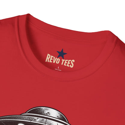 REVOTEES Stay Weird — Alien Abduction Graphic Tee