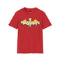 Bayman Logo T-Shirt — Retro Comic Bat Emblem Graphic Tee