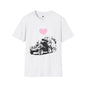 Revotees Banksy Pink Drip Heart with Tank Graffiti T-Shirt - alternate view 2