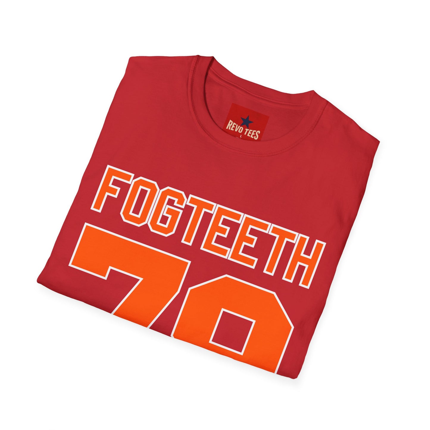 Fogteeth 79 Graphic T‑Shirt — Vintage Sports Jersey Tee