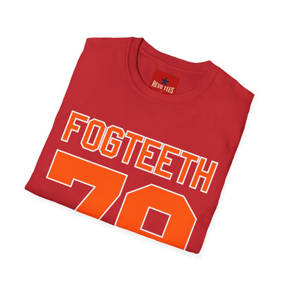 Fogteeth 79 Graphic T‑Shirt — Vintage Sports Jersey Tee