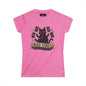 Bad Vibes Detected Cat Tarot Tee — Women's Witchy Graphic T-Shirt