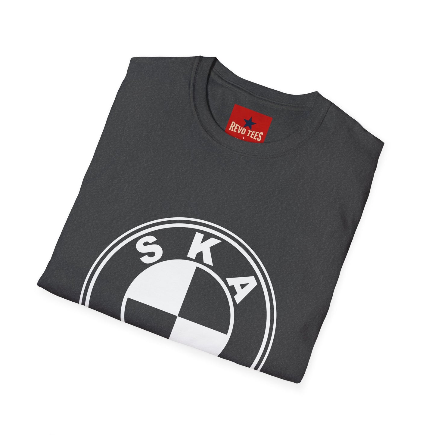 Ska Mod Target Logo T-Shirt — Retro Two-Tone Checkerboard Music Tee