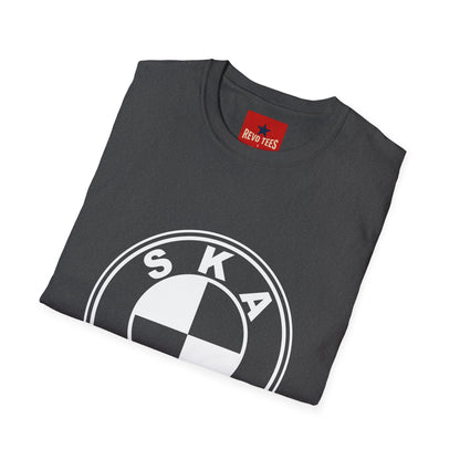 Ska Mod Target Logo T-Shirt — Retro Two-Tone Checkerboard Music Tee