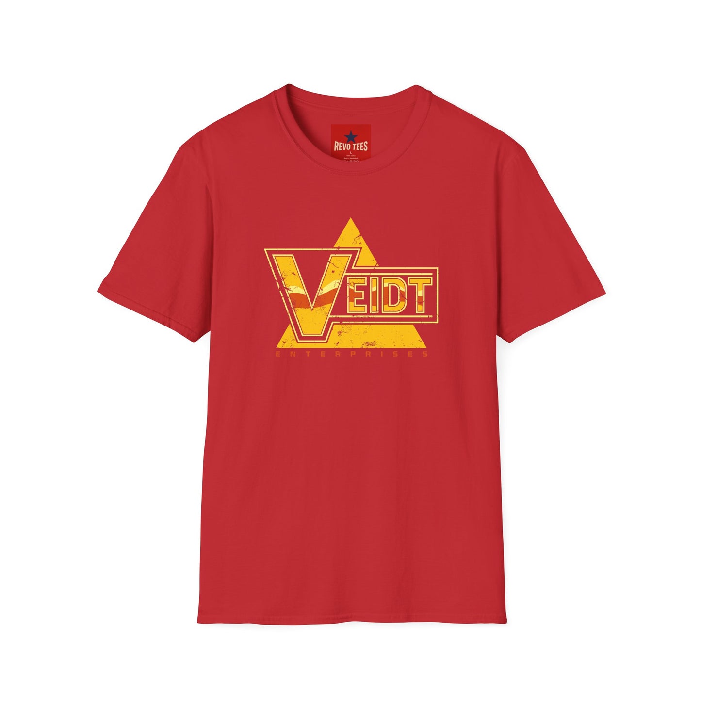 Veidt Vintage Logo T-Shirt — Retro Distressed Graphic Tee