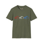 Revotees 3 Mini Classic Cooper Cars Unisex Softstyle T-Shirt - alternate view 5