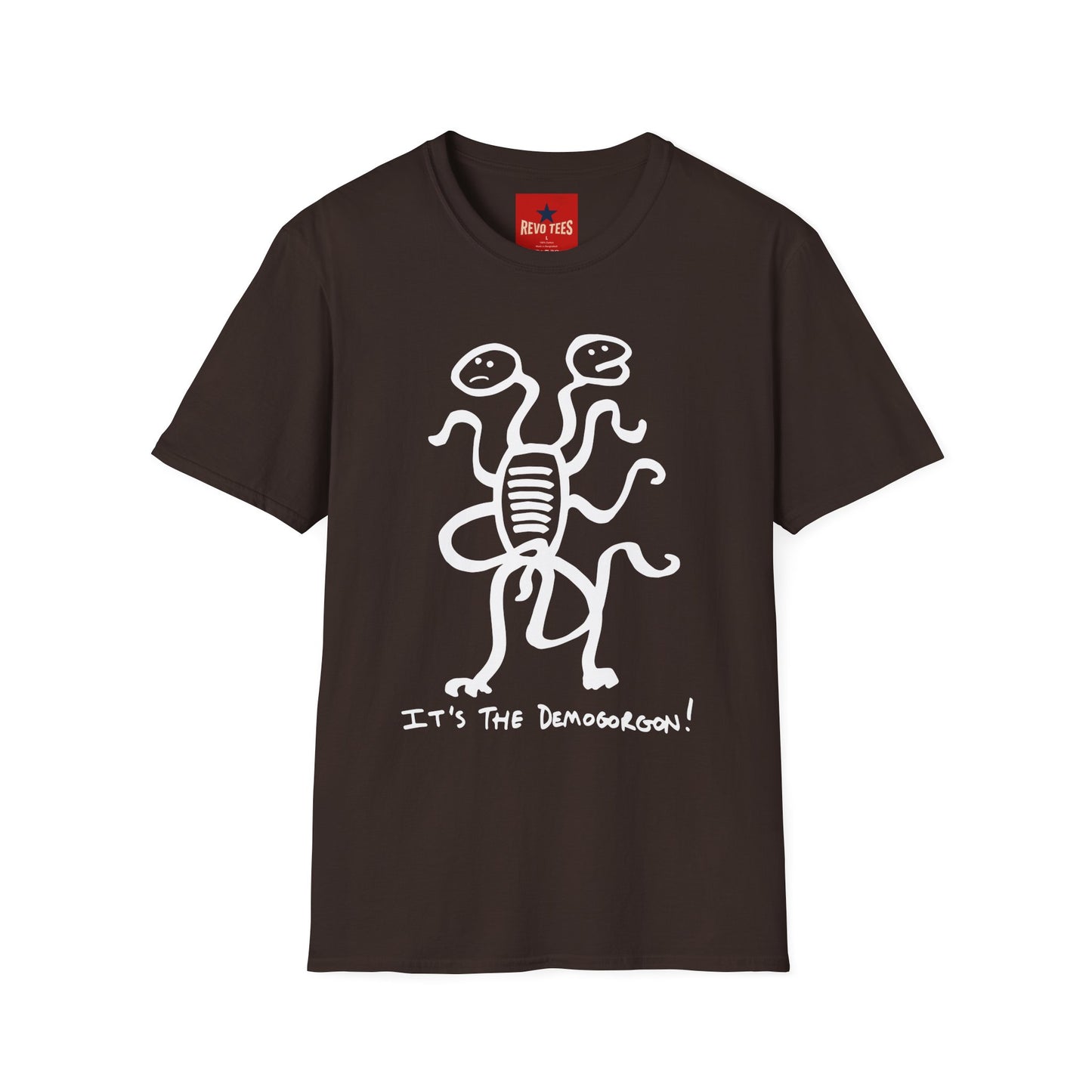 Hydra Doodle T-Shirt — "It's the Demogorgon" Graphic Tee