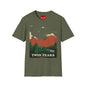 Twin Peaks Mountain T-Shirt — Retro Forest Adventure Tee