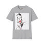 Revotees The Clash Joe Strummer by Ray Lowry Unisex Softstyle T-Shirt - alternate view 3