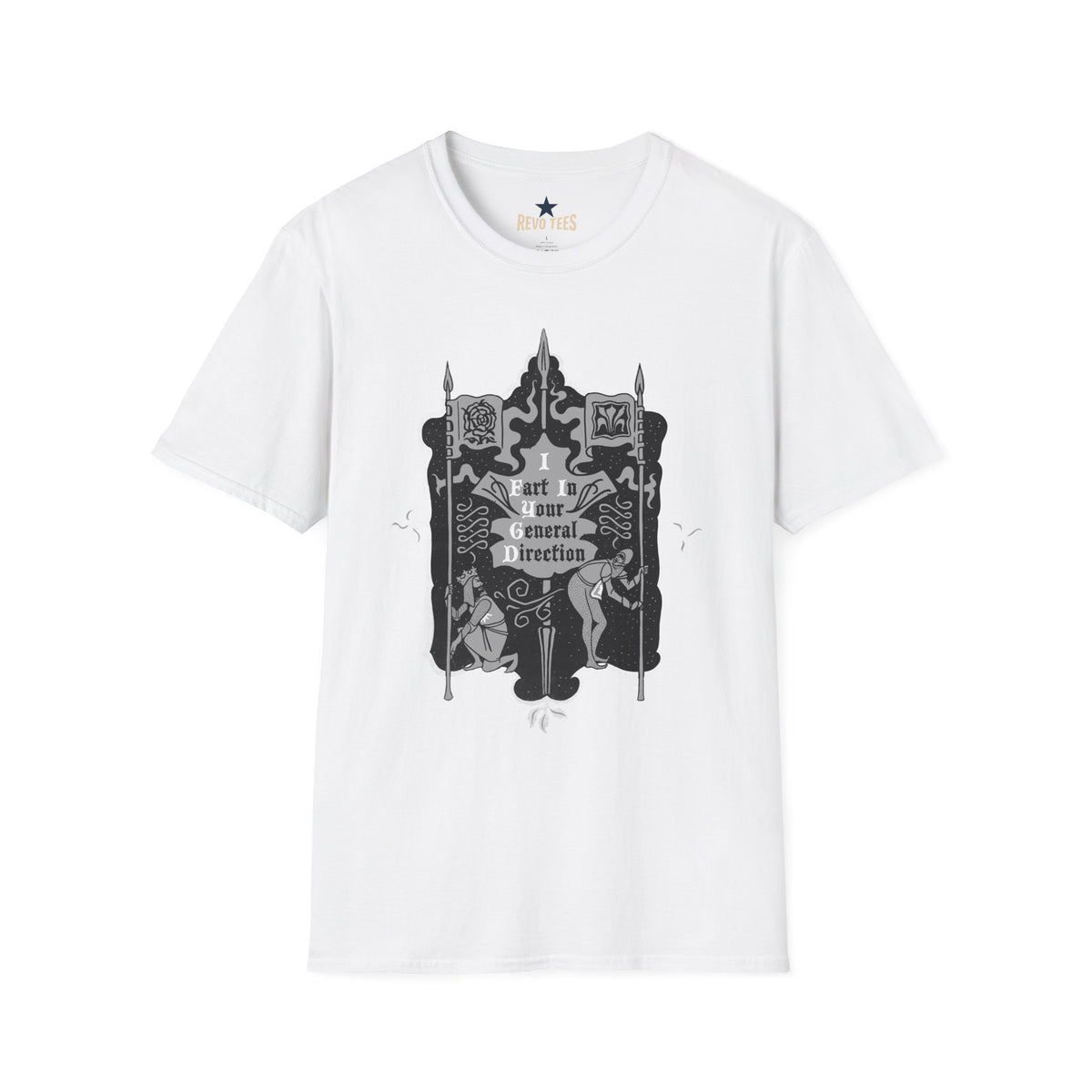 Revotees Fart in Your General Vintage Gothic Graphic T-Shirt