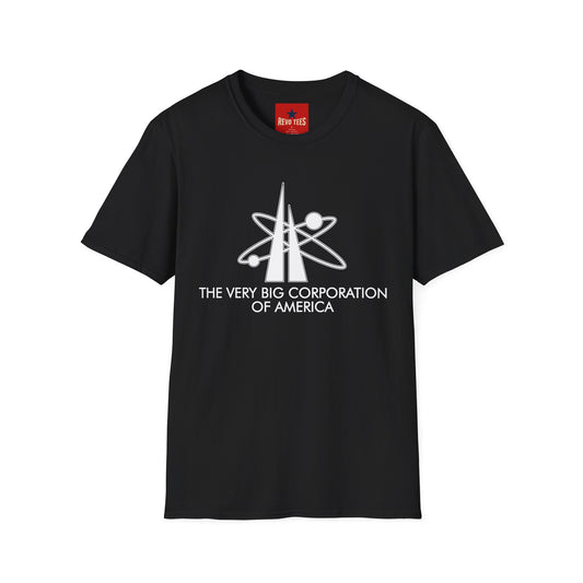 The Very Big Corporation of America T-Shirt — Retro Atomic Logo Tee
