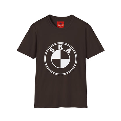 Ska Mod Target Logo T-Shirt — Retro Two-Tone Checkerboard Music Tee