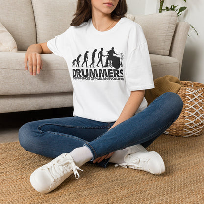 Evolution of Drummers - Unisex Softstyle T-Shirt