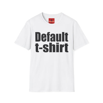 Default T-Shirt Graphic Tee — Minimalist Statement Shirt