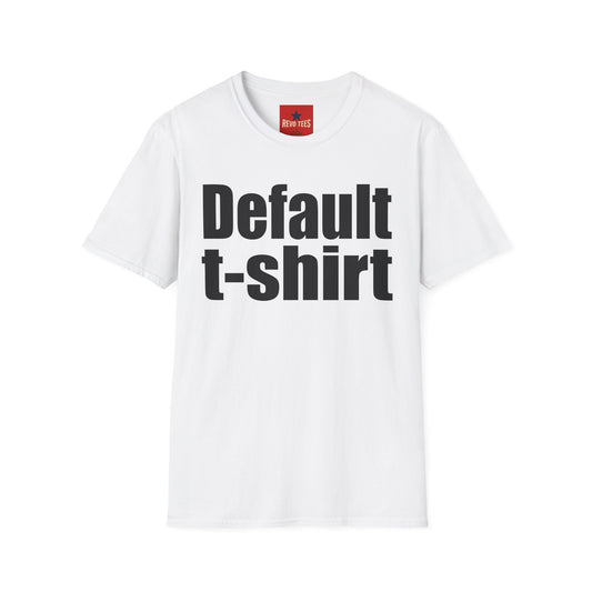 Default T-Shirt Graphic Tee — Minimalist Statement Shirt