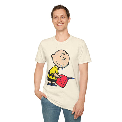 Banksy Novelty Cartoon Graphic T-Shirt — Naughty Charlie