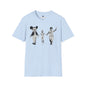 Revotees Banksy Graphic Retro Satirical Parade Design T-Shirt - alternate view 2