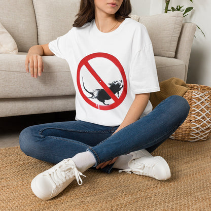 Banksy No Rats T‑Shirt – Anti‑Rodent Graphic Tee