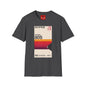 80s Nostalgia T‑Shirt — Retro Sunset Graphic Tee ("Super A" Cassette Style)