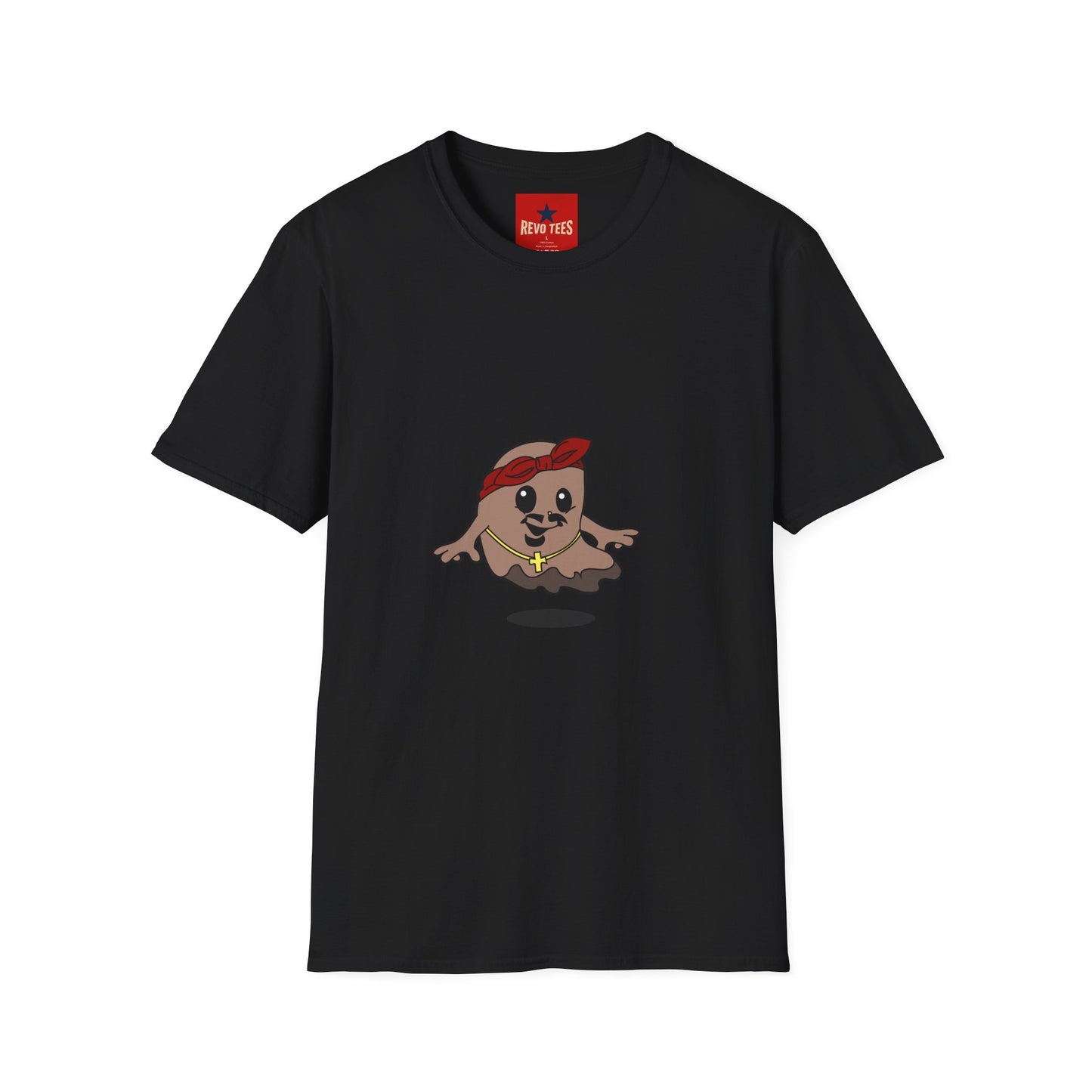 Cute Pirate Sloth T-Shirt — Cartoon Sloth with Bandana Tee