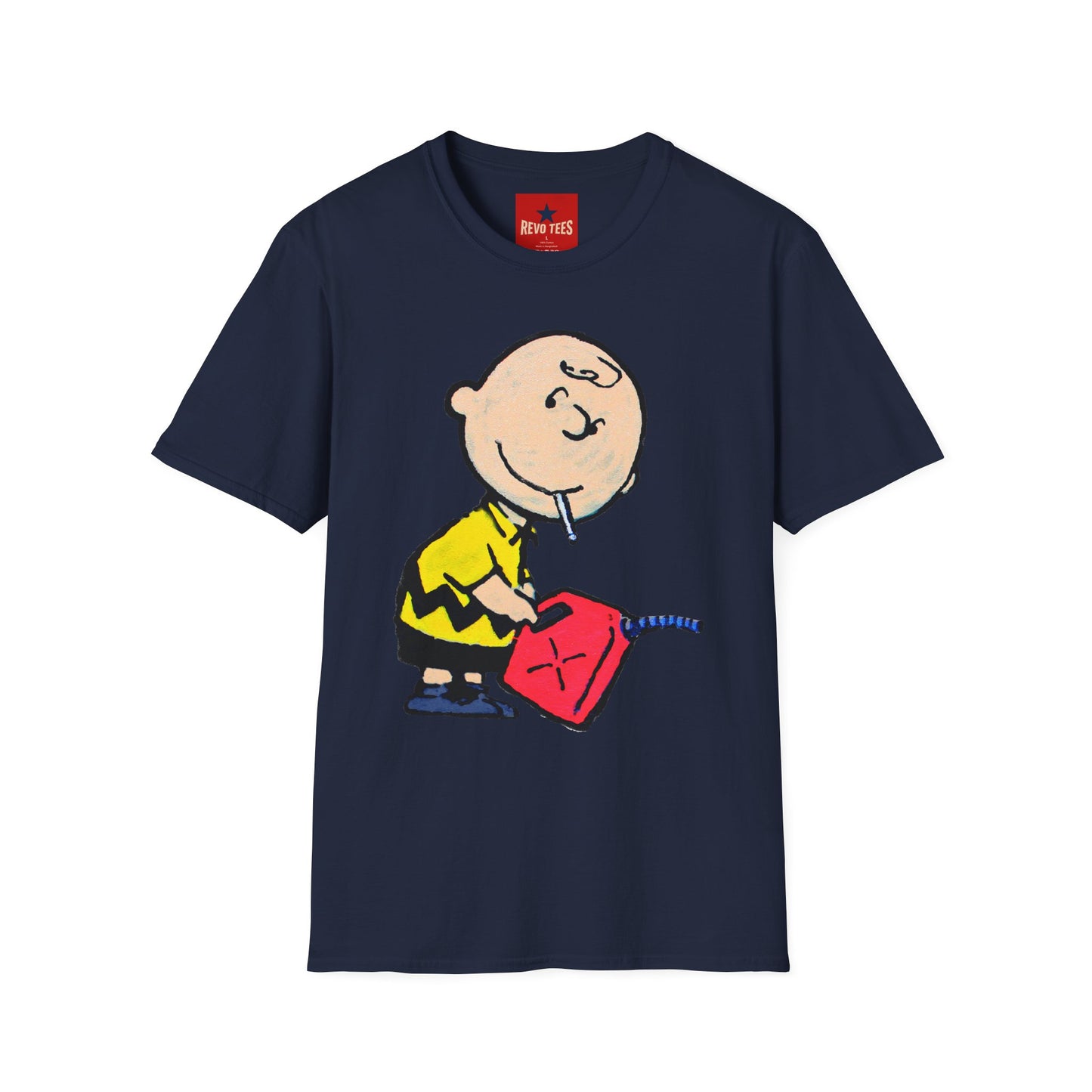 Banksy Novelty Cartoon Graphic T-Shirt — Naughty Charlie
